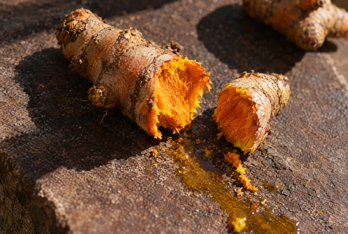 Turmeric, the root oil and the root extract