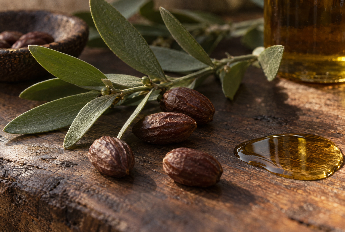 Jojoba, the wax ester that reads like sebum