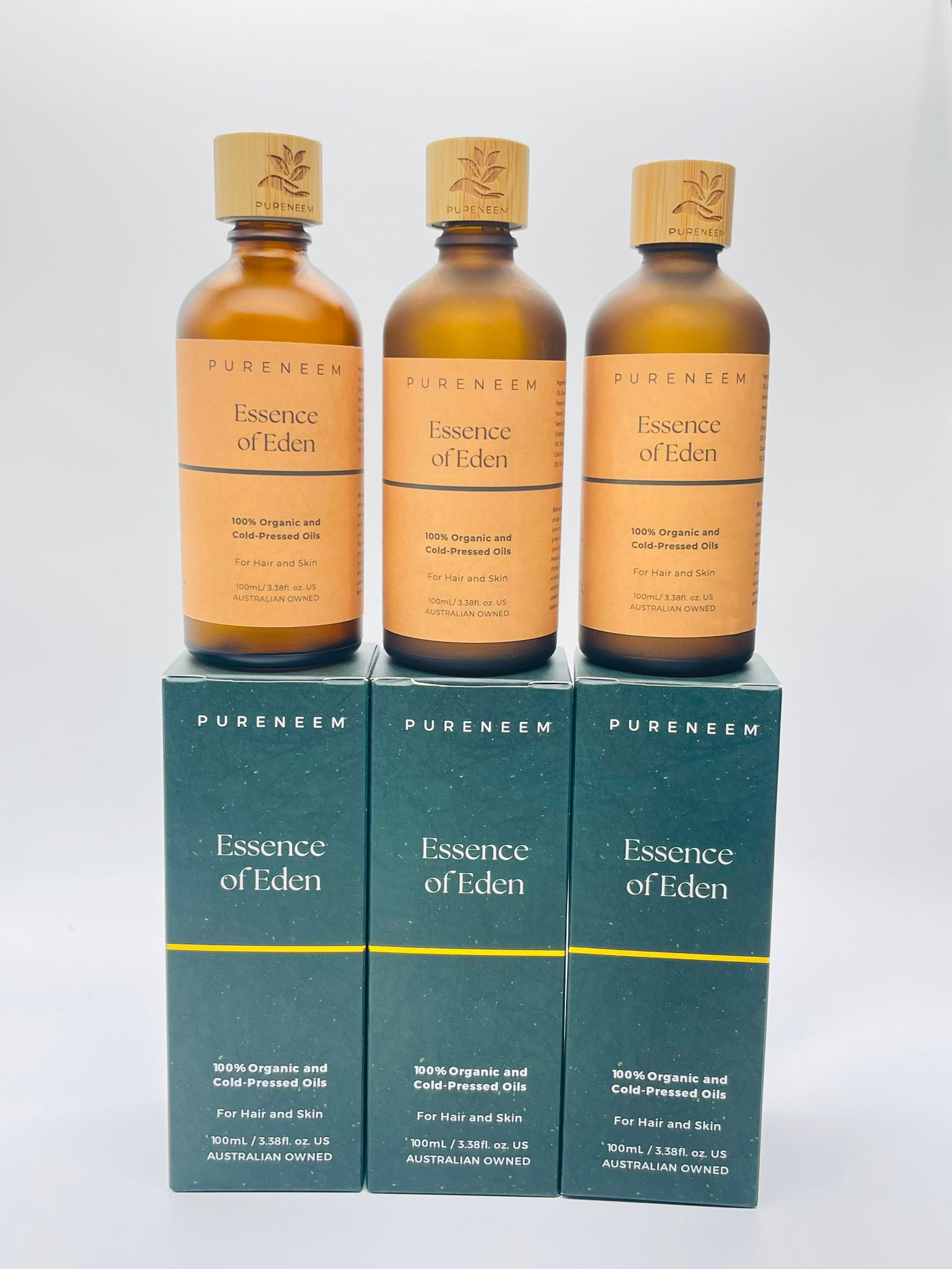 The PureNeem Trio Oil Collection