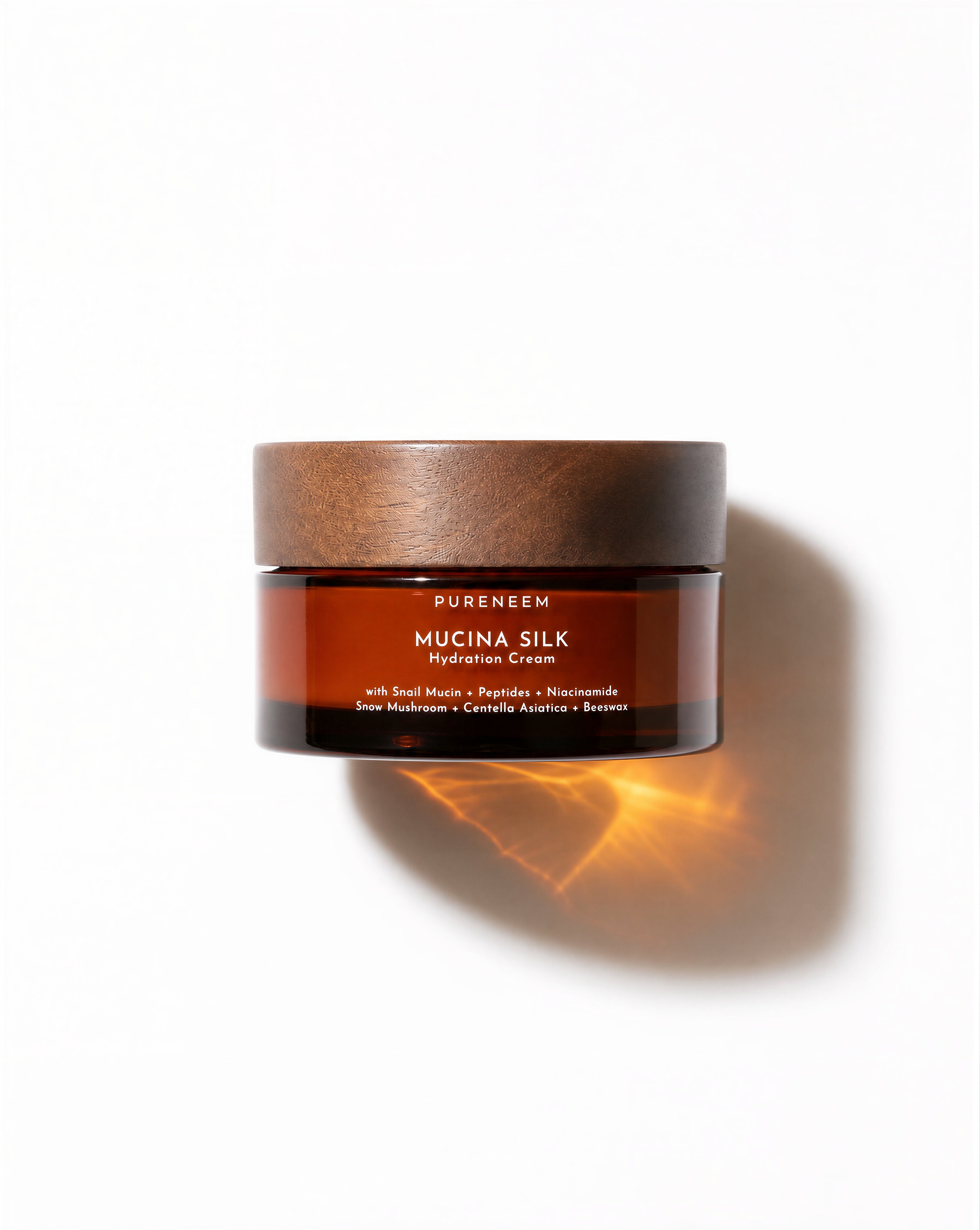 Snail Mucin Hydrating Cream — Centella & Peptides | Pureneem