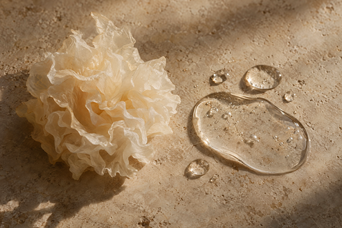 Snow mushroom and hyaluronic acid, compared without the hype