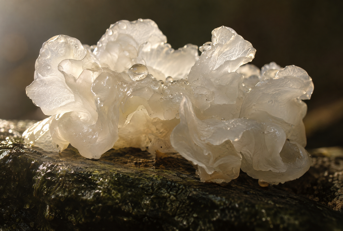 Snow mushroom, and the hydration question