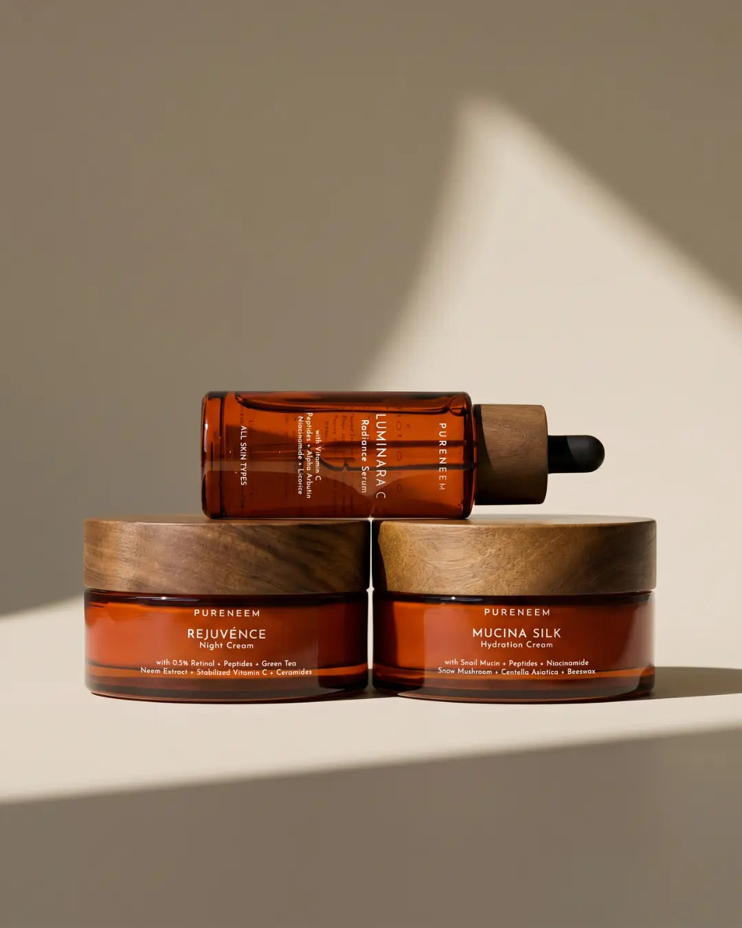 Anti Aging Skincare Set by  PureNeem