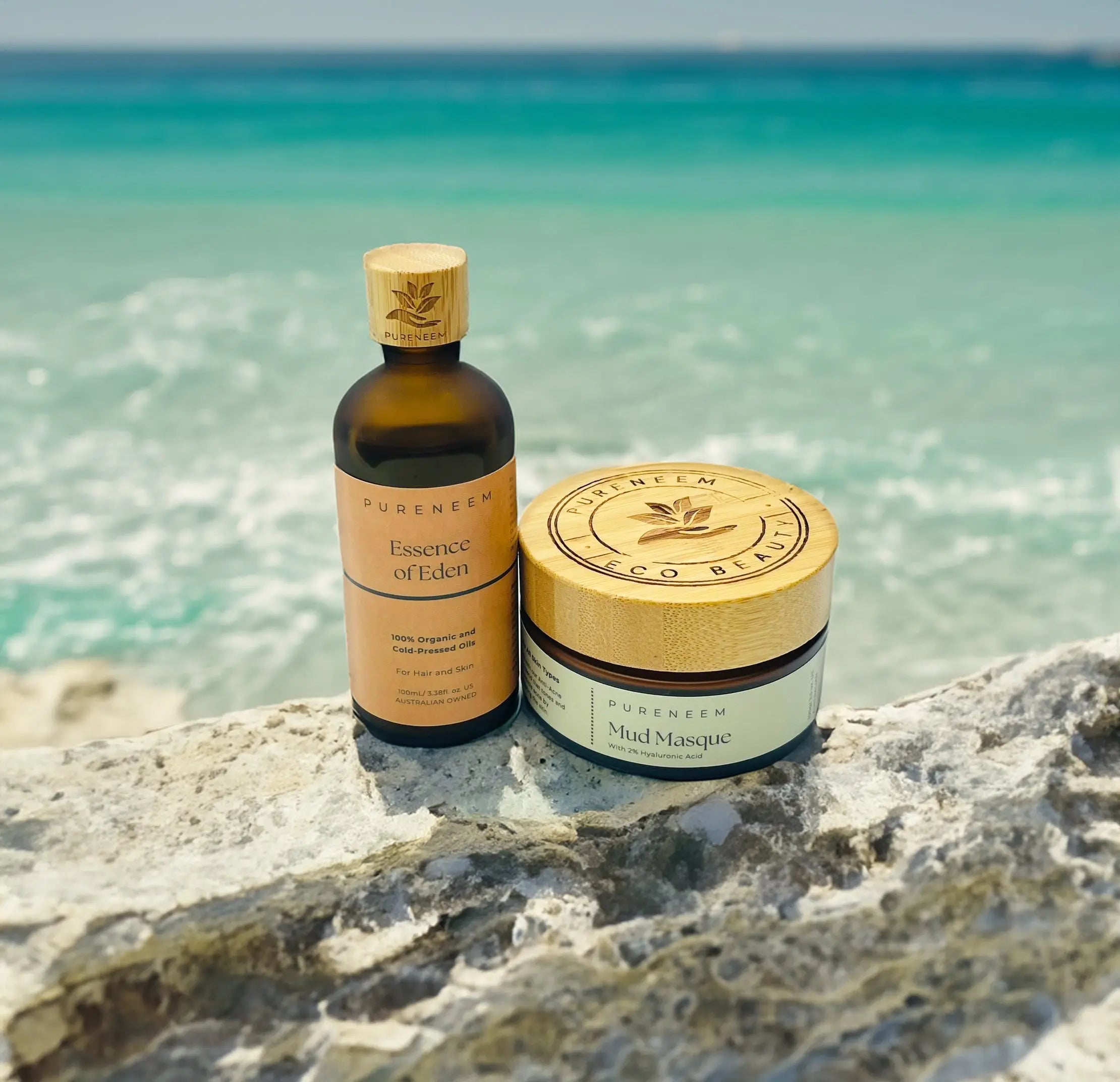 Eden's Duo: Essence & Masque Set PureNeem